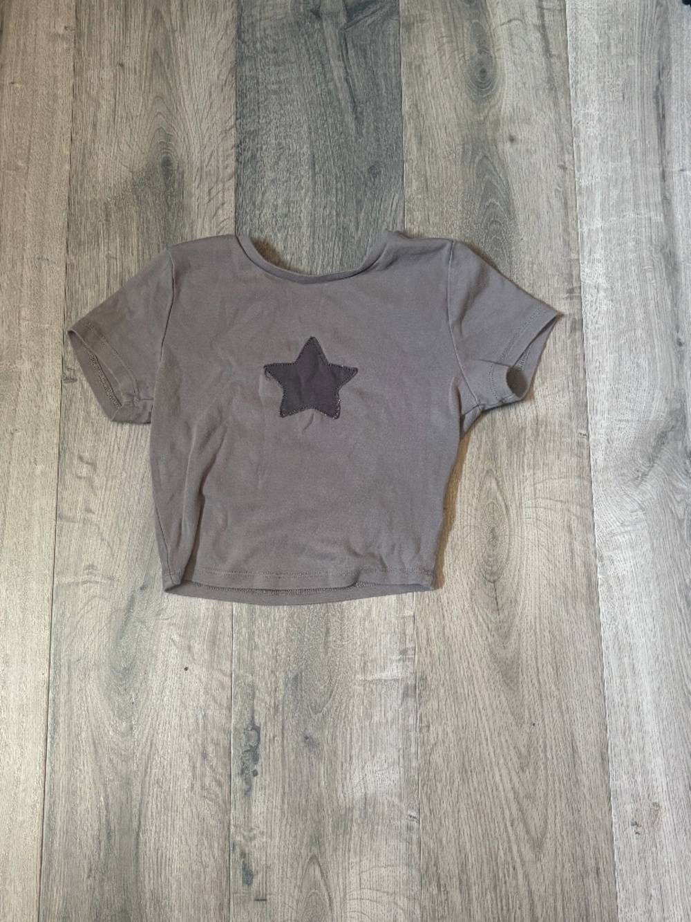 Graphic crop top